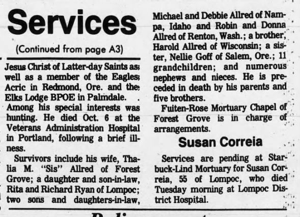 Clipping from The Lompoc Record